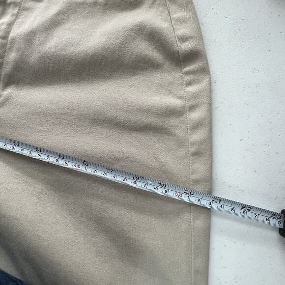 Dockers Recode Pants Womens 14S (Medium) Beige Cotton Blend High Rise Casual - Picture 10 of 10